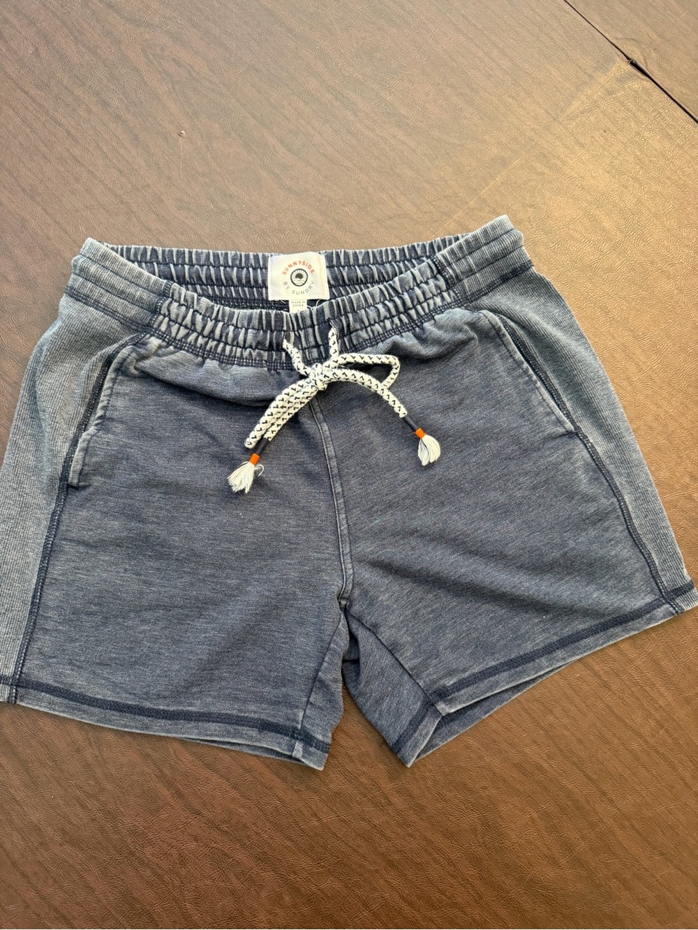 Soft Knit Shorts - Blue